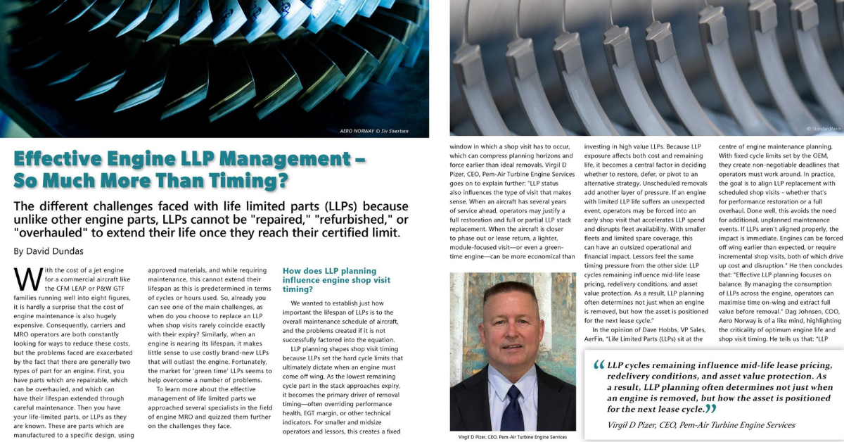 Virgil Pizer On the Value of Smarter LLP Planning - As Featured in AviTrader