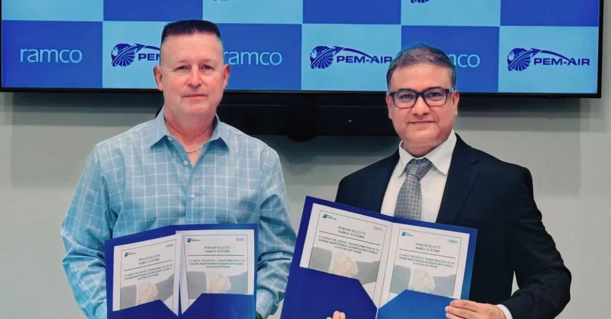 Top MRO Services & Repair Provider, Pem-Air, Selects Ramco Aviation